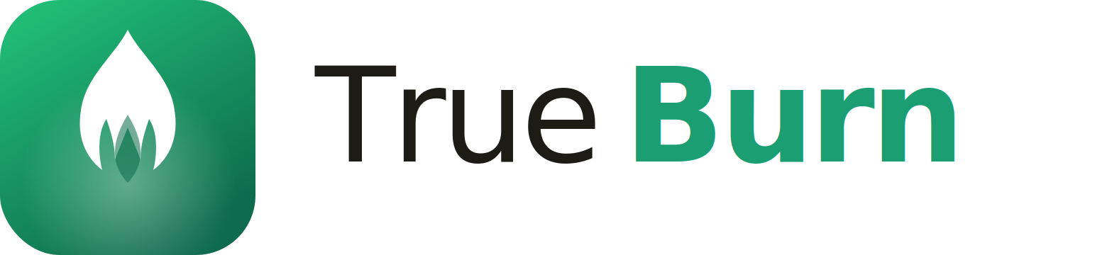 TrueBurn logo